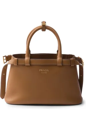 Prada Small belted leather two-way bag