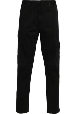 Stone Island Compass-badge straight-leg trousers