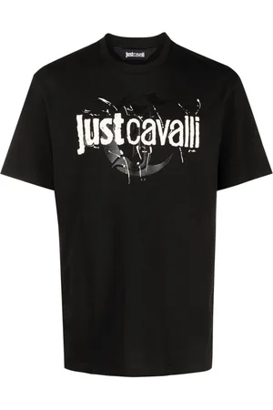 Roberto Cavalli Logo-print cotton T-shirt