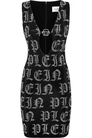 Philipp Plein Gothic Plein rhinestone-embellished minidress