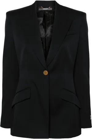 VERSACE Medusa-buttons single-breasted blazer