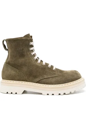 Premiata Suede combat boots