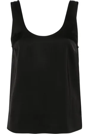 Twin-Set Sleeveless satin top