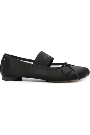 Maison Margiela Atomic satin ballerina shoes