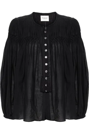 Isabel Marant Abadi pintuck blouse