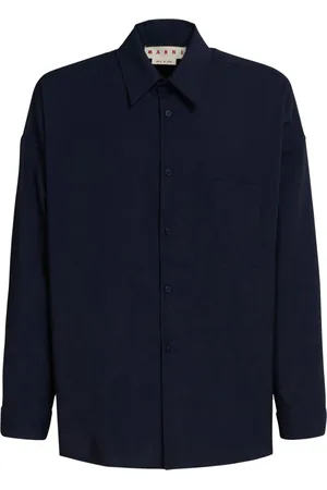 Marni Logo-tag long-sleeve shirt