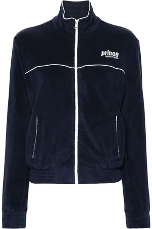 Sporty & Rich Logo-embroidered zip-up sweatshirt
