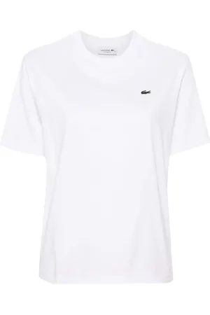 Lacoste Logo-patch cotton T-shirt