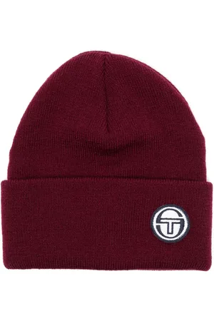Sergio Tacchini Logo-embroidered beanie