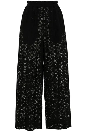 HENRIK VIBSKOV Waybill semi-sheer trousers