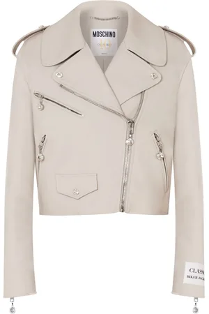 Moschino Leather biker jacket