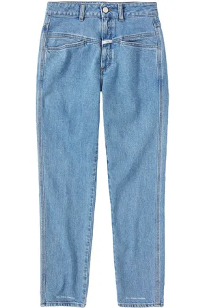 Closed High-rise straight-leg jeans