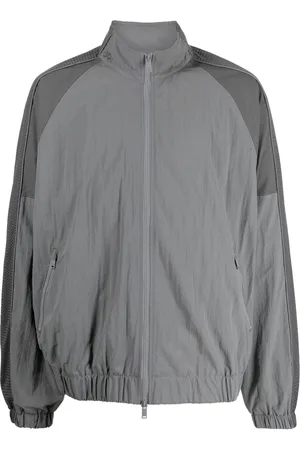 FIVE CM Panelled high-neck jacket