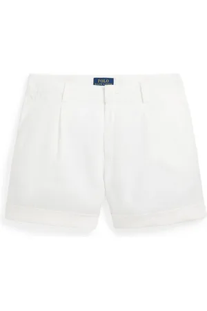 Ralph Lauren Pleated linen shorts