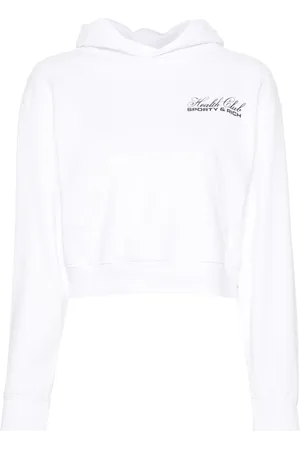 Sporty & Rich Logo-print cotton hoodie