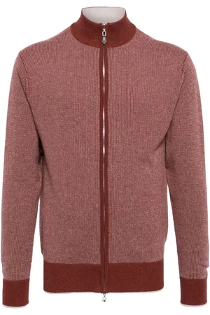N.PEAL The Carnaby zip-up cardigan