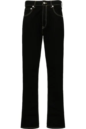 Kenzo Drawn Varsity straight-leg jeans