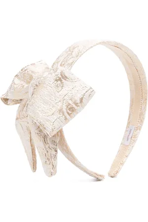 MONNALISA Metallic-boucl?? head band