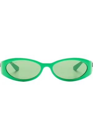Gucci Hailey oval-frame sunglasses