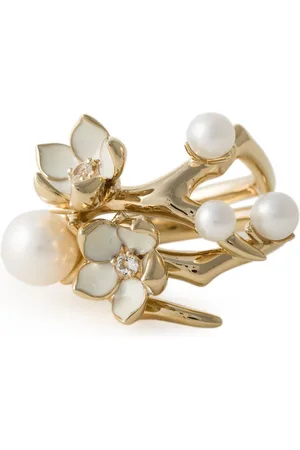 SHAUN LEANE Cherry Blossom Flower ring
