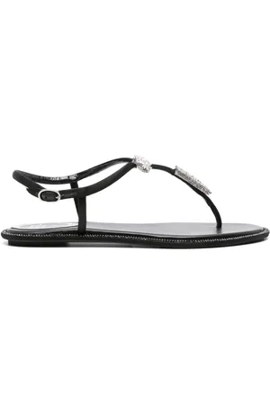 RENE CAOVILLA Katy crystal-embellished sandals