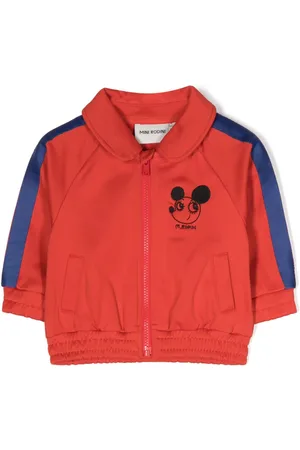 Mini Rodini Rat-embroidered sports jacket