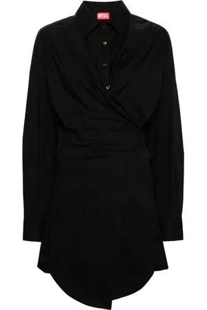 Diesel D-Sizen-N1 poplin shirt dress