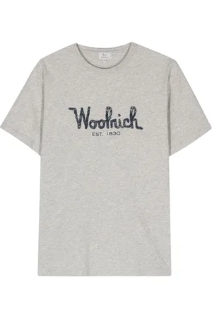 Woolrich Embroidered-logo cotton T-shirt