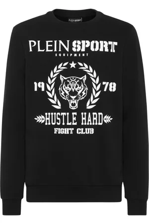 Philipp Plein Logo-print cotton-blend sweatshirt