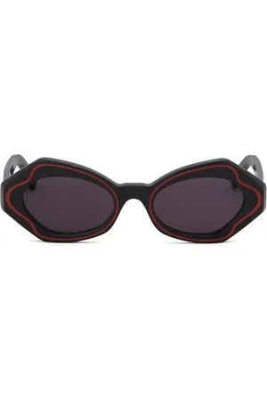 Marni Geometric-frame tinted sunglasses