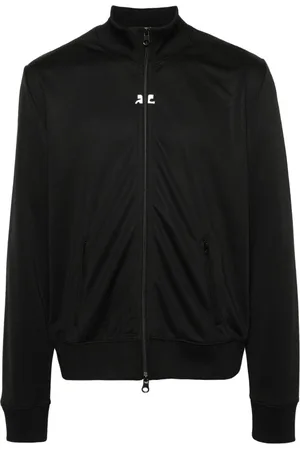 Courrèges Embroidered-logo tracksuit jacket
