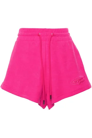Missoni Logo-embroidered cotton shorts