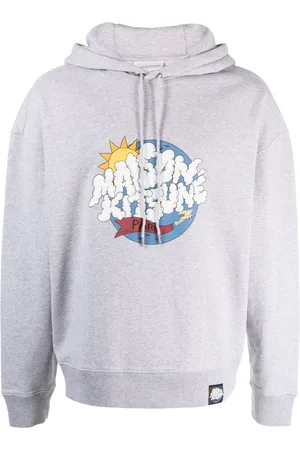 Maison Kitsuné Graphic-print cotton hoodie