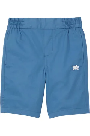 Burberry EDK embroidered cotton shorts