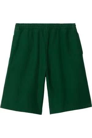 Burberry Equestrian Knight-logo cotton shorts