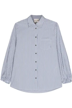 SEMICOUTURE Striped poplin shirt