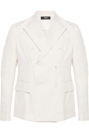 AMIRI Metallic-threading blazer
