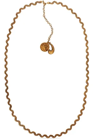Etro Logo-charm chain necklace