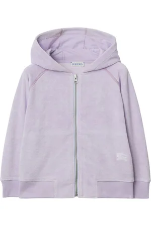 Burberry Zip-up terry-cloth hoodie