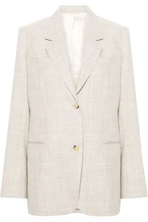 Totême Single-breasted twill blazer