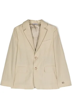 Dolce & Gabbana Linen single-breasted blazer