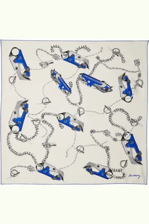 Burberry Knight hardware-print scarf