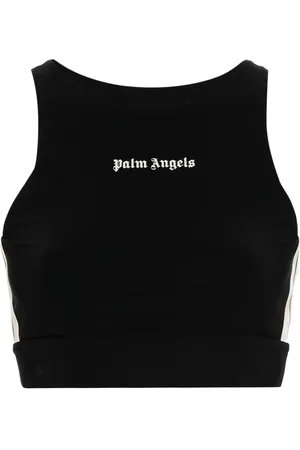Palm Angels Logo-print performance top