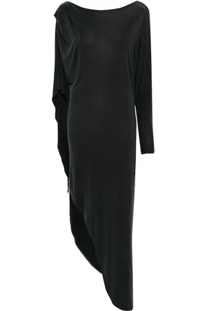 REV Nomi one-shoulder midi dress