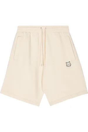 Maison Kitsuné Fox-patch track shorts