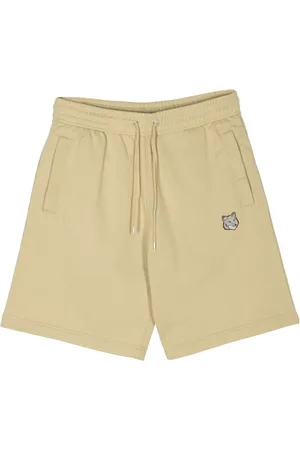 Maison Kitsuné Fox-patch track shorts