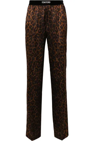 Tom Ford Leopard-print silk pyjama bottoms