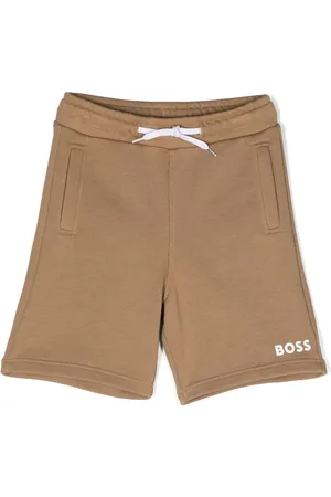 HUGO BOSS Logo-print track shorts
