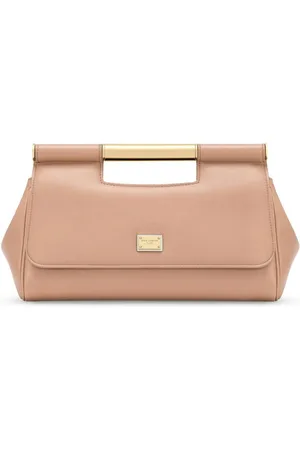 Dolce & Gabbana Sicily leather toe bag
