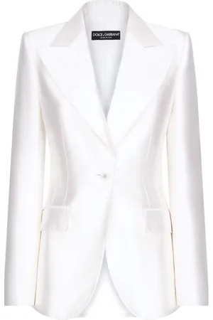 Dolce & Gabbana Turlington single-breasted silk blazer